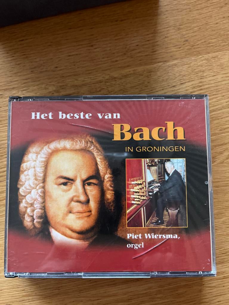 Bach in Groningen - Piet Wiersma, orgel, Ophalen of Verzenden, Barok, Zo goed als nieuw, Orkest of Ballet