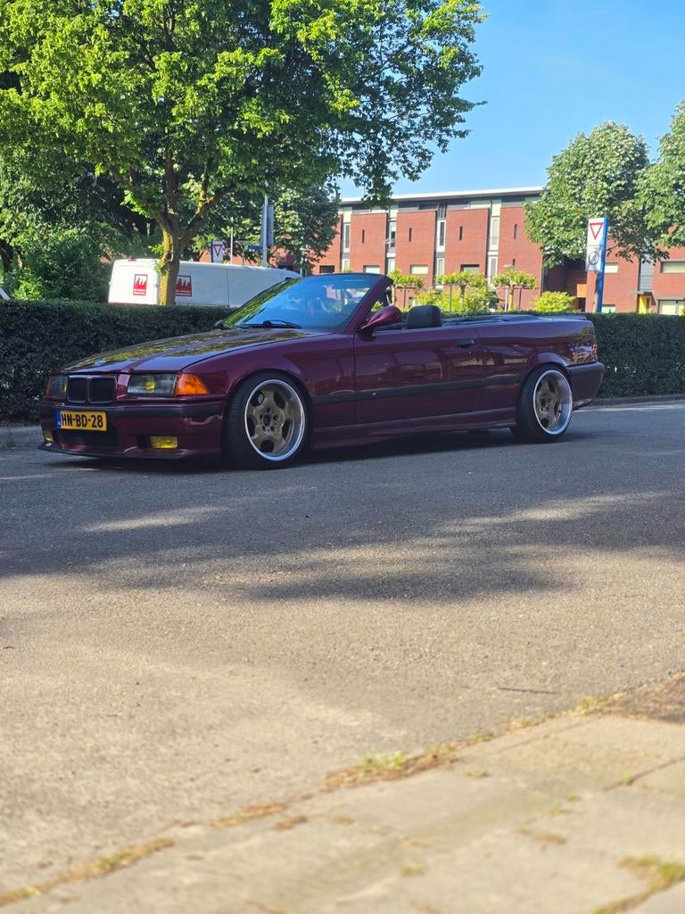 BMW 3serie cabrio e36  325i handbak UNIEK, Auto's, Particulier, Te koop