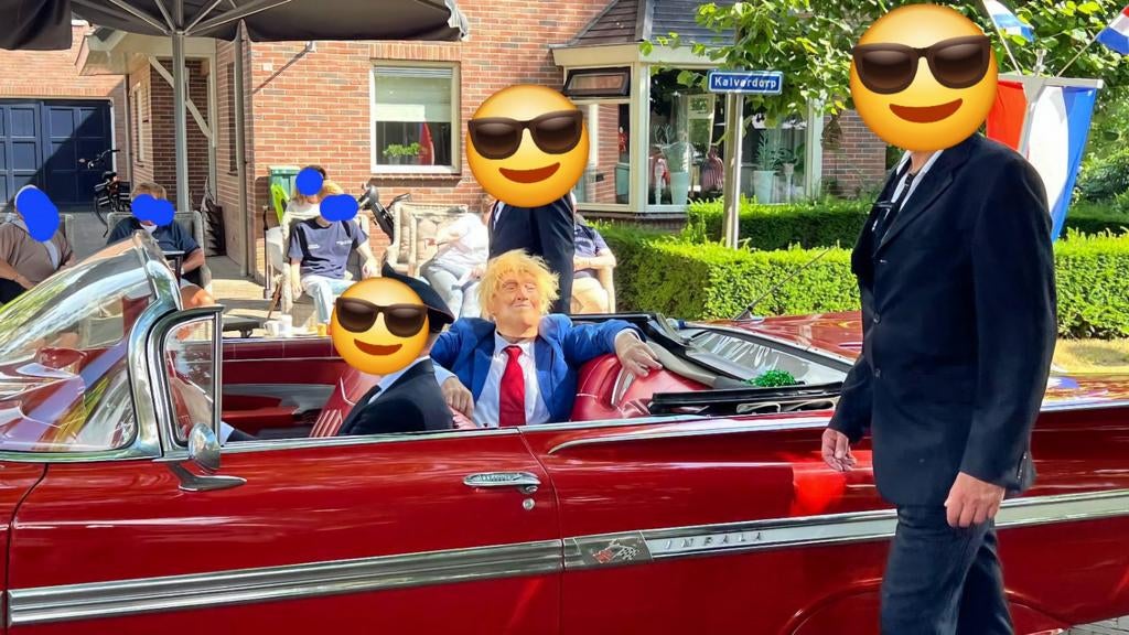 Amerika/Trump thema kleding en attributen, Carnaval, Overige maten, Ophalen of Verzenden, Kleding