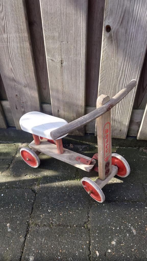 Hadee Rolli houten loopfietsje, Ophalen, Gebruikt, Loopfiets
