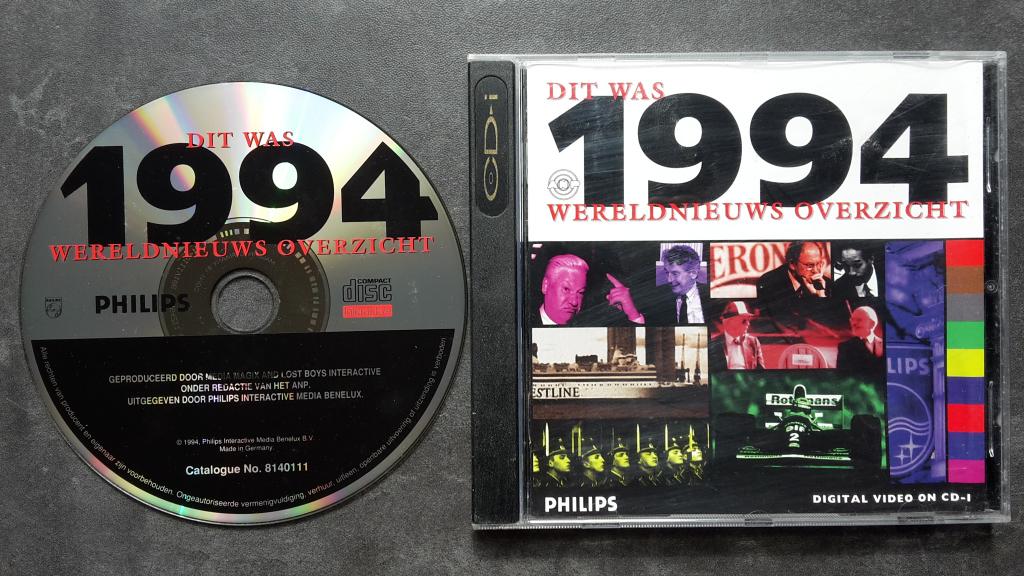 CDI - Dit Was 1994 - Philips CD-I Interactief, 1 speler, Ophalen of Verzenden, Zo goed als nieuw, Vanaf 3 jaar