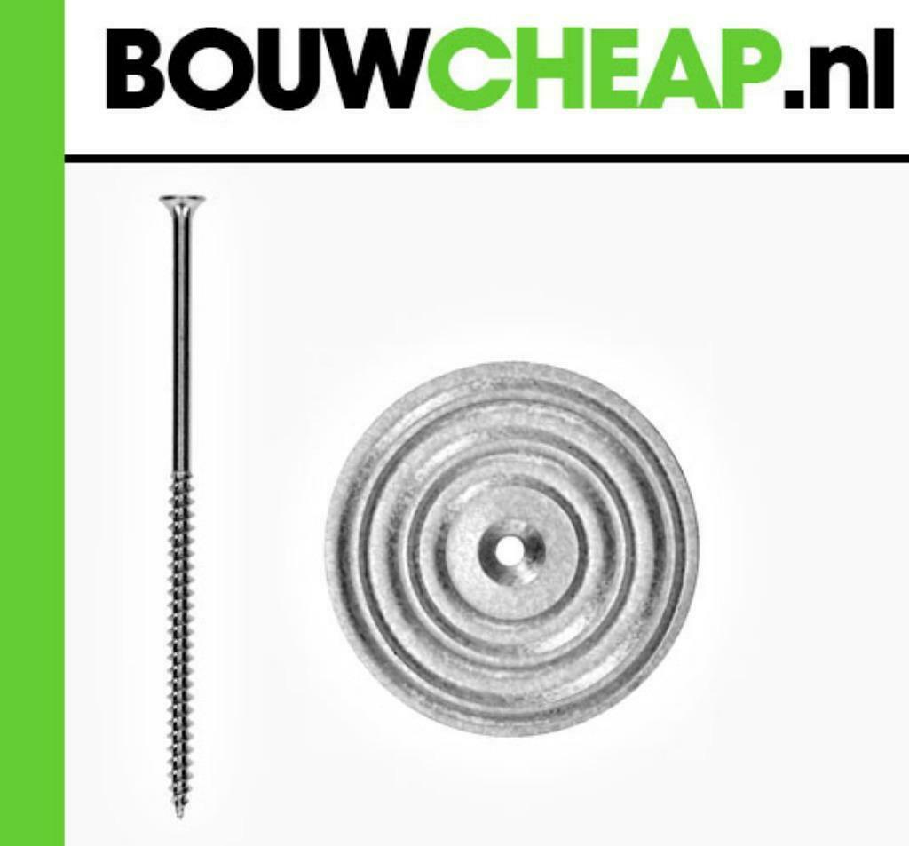 SCHROEVEN VOOR PLATDAK MET STALEN ROSET 70MM, Doe-het-zelf en Verbouw, Isolatie en Afdichting, Ophalen of Verzenden, Nieuw
