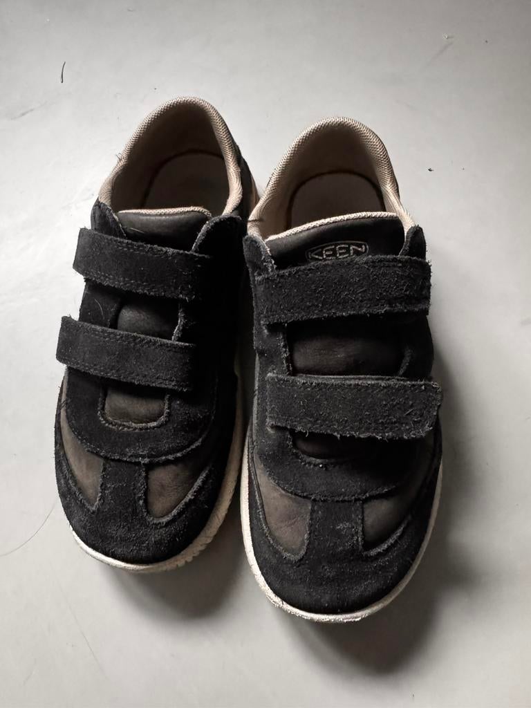 Keen KNX youth leather velcro trainers size 36, Ophalen of Verzenden, Zo goed als nieuw, Jongen of Meisje, Sportschoenen