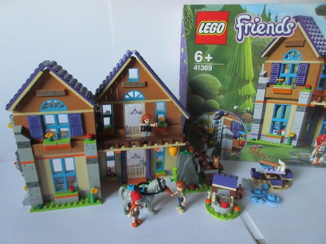 41369 Friends, Mia's huis met doos en bouwtekening, Ophalen of Verzenden, Zo goed als nieuw, Complete set, Lego