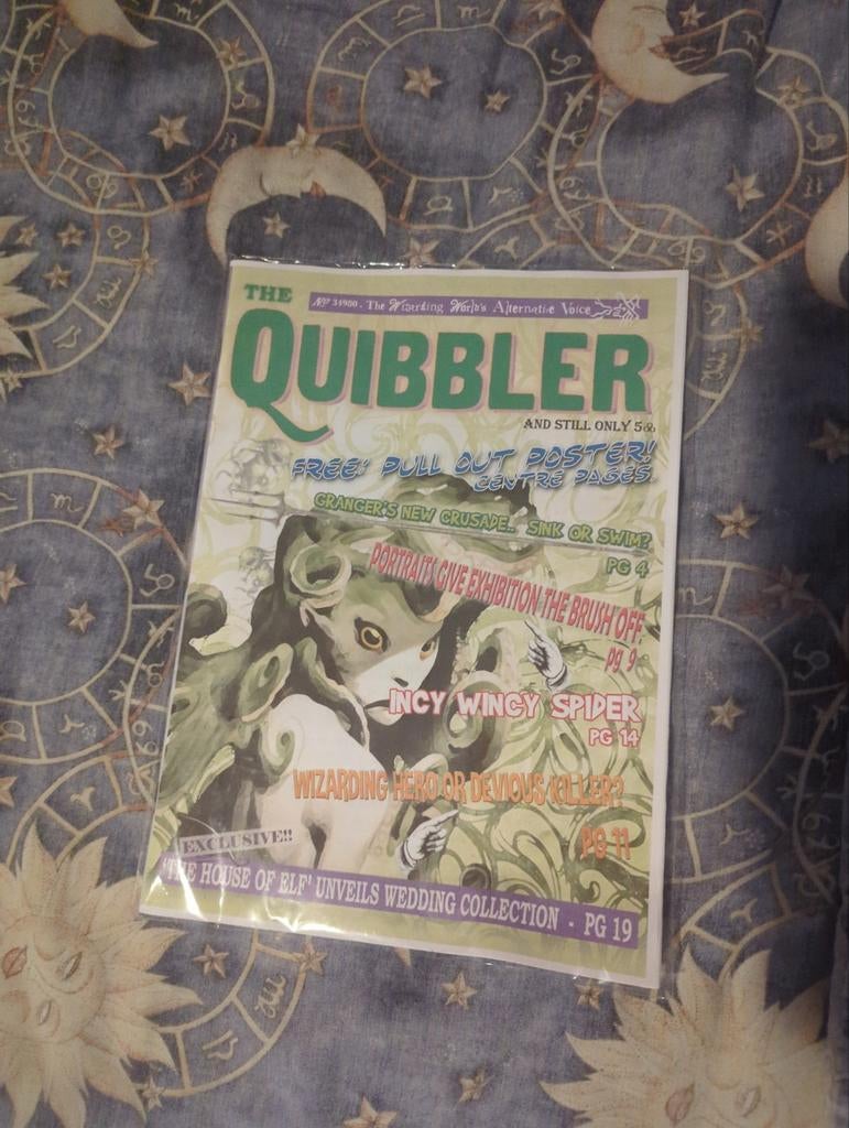 Harry Potter Quibbler, Verzamelen, Harry Potter, Ophalen, Nieuw, Overige typen