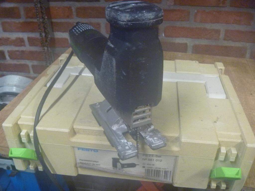 Festool decoupeerzaag in koffer, Gebruikt, Decoupeerzaag, Ophalen of Verzenden, 30 tot 70 mm