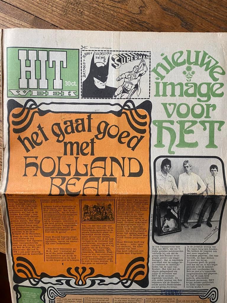 HITWEEK - weekblad jrg 1 nr 42 1966, Boeken, Ophalen of Verzenden, Zo goed als nieuw
