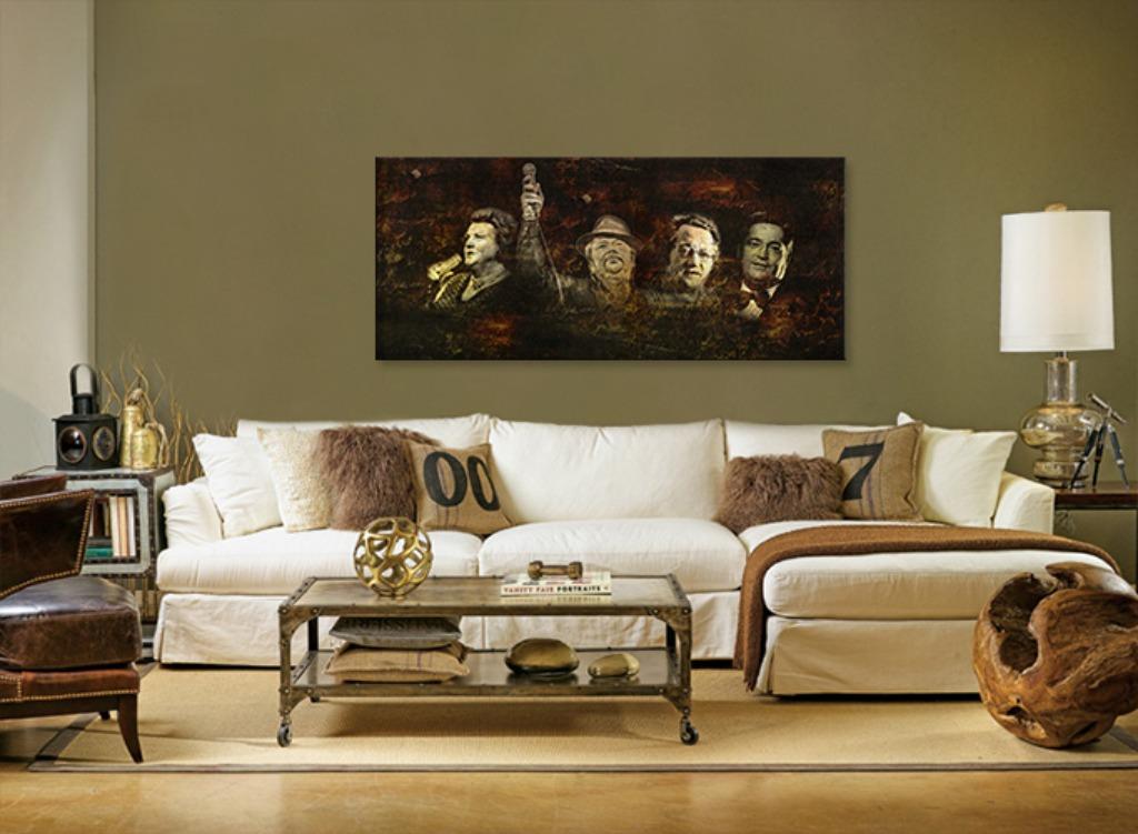 Andre Hazes, Johan Cruijff,Ajax plexiglas &canvas schilderij, Huis en Inrichting, Woonaccessoires | Schilderijen, Tekeningen en Foto's