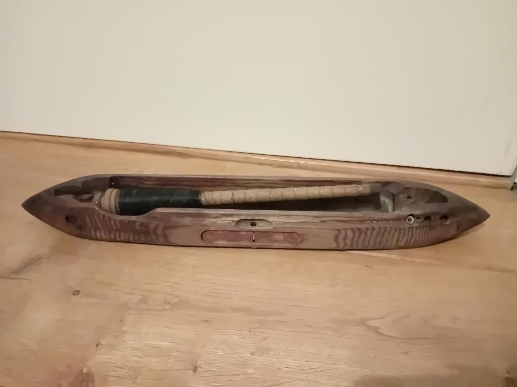 Weefspoel / schietspoel - ong. 50 cm - vintage/antiek, Ophalen of Verzenden