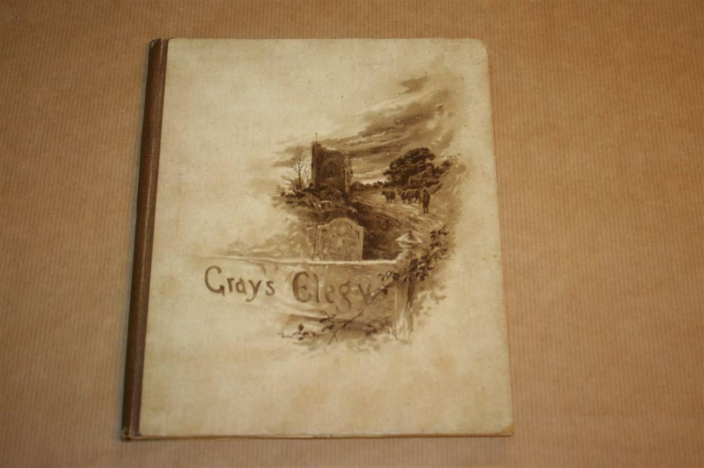 Elegy - Thomas Gray - Antieke uitgave 1880 !!, Antiek en Kunst, Antiek | Boeken en Bijbels, Ophalen of Verzenden