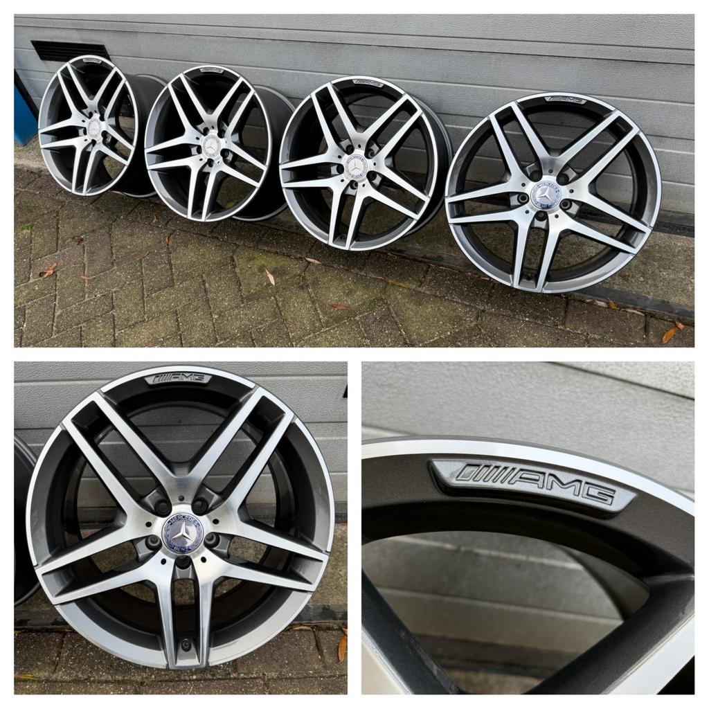 19 inch. originele Mercedes AMG S-Klasse breedset velgen, Velg(en), Nieuw, Zomerbanden, Ophalen