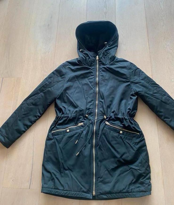 Zara jas omkeerbaar M L nieuwstaat, Ophalen of Verzenden, Zo goed als nieuw, Maat 38/40 (M), Zwart