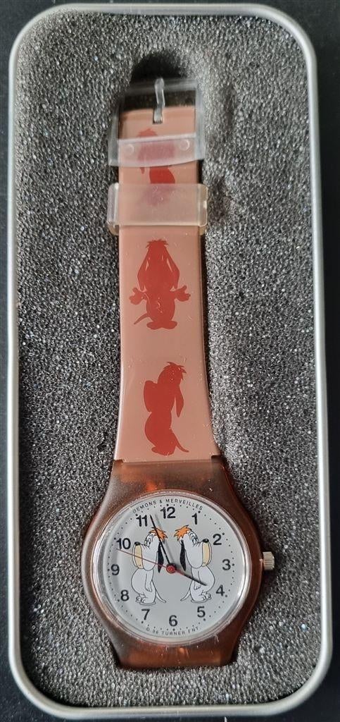 Horloge dubbel Droopy - Droopy Watch [ Demons & Merveilles ], Verzamelen, Stripfiguren, Ophalen of Verzenden, Kuifje, Zo goed als nieuw