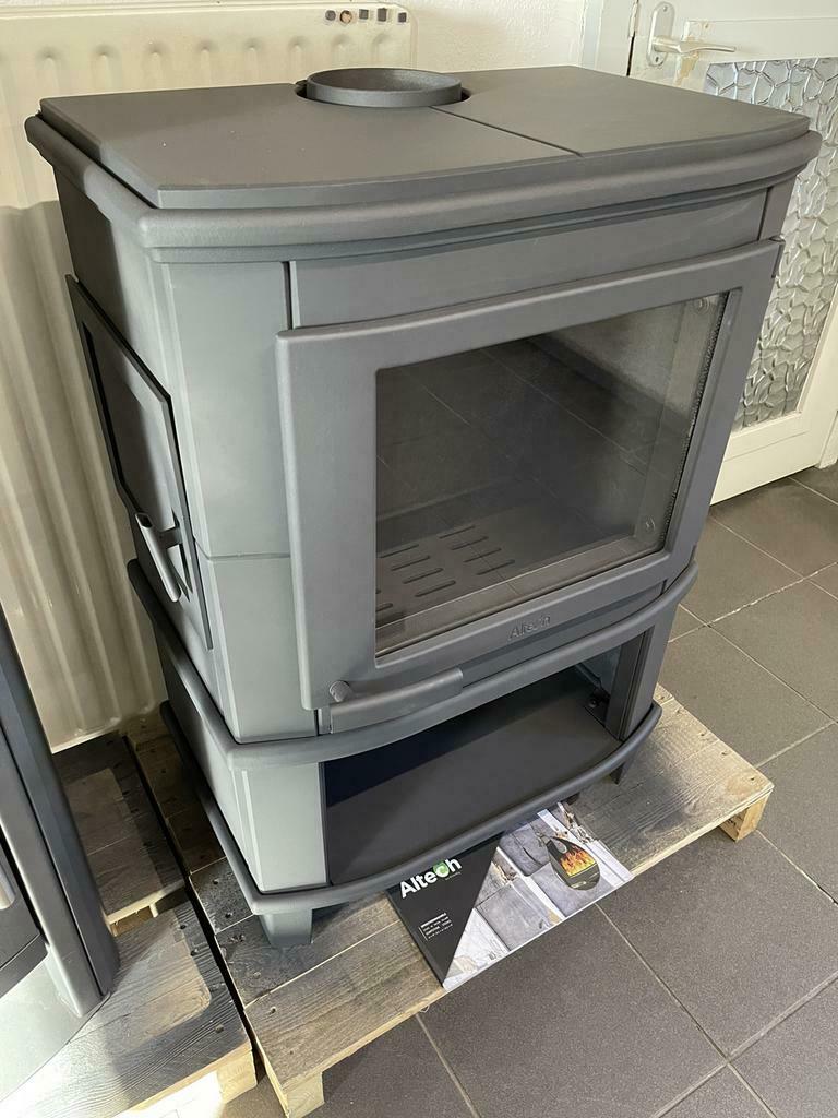 !! demo model ALTECH GRANDE NOBLES DEPOT 3/11 KW met zijdeur, Huis en Inrichting, Kachels, Houtkachel, Ophalen of Verzenden, Zo goed als nieuw