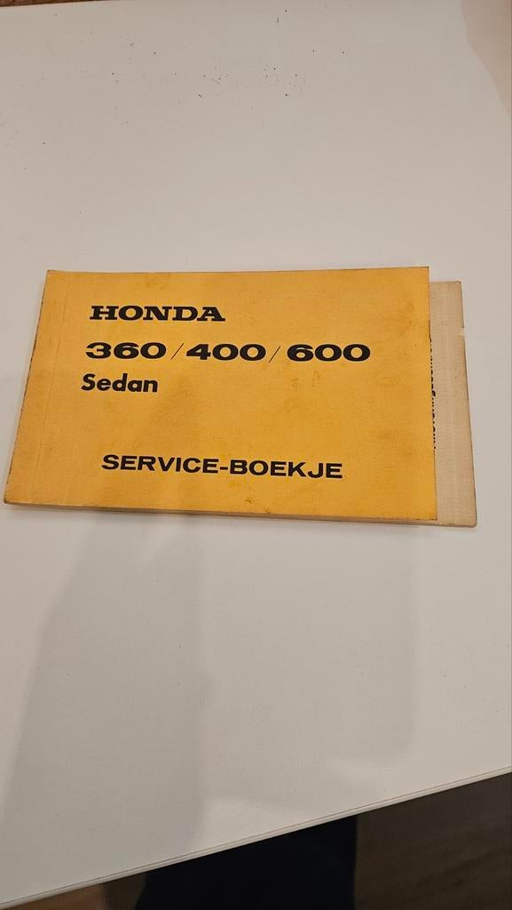 Honda N360 N400 N600 Onderhoudsboekje - Nieuwstaat, Ophalen of Verzenden
