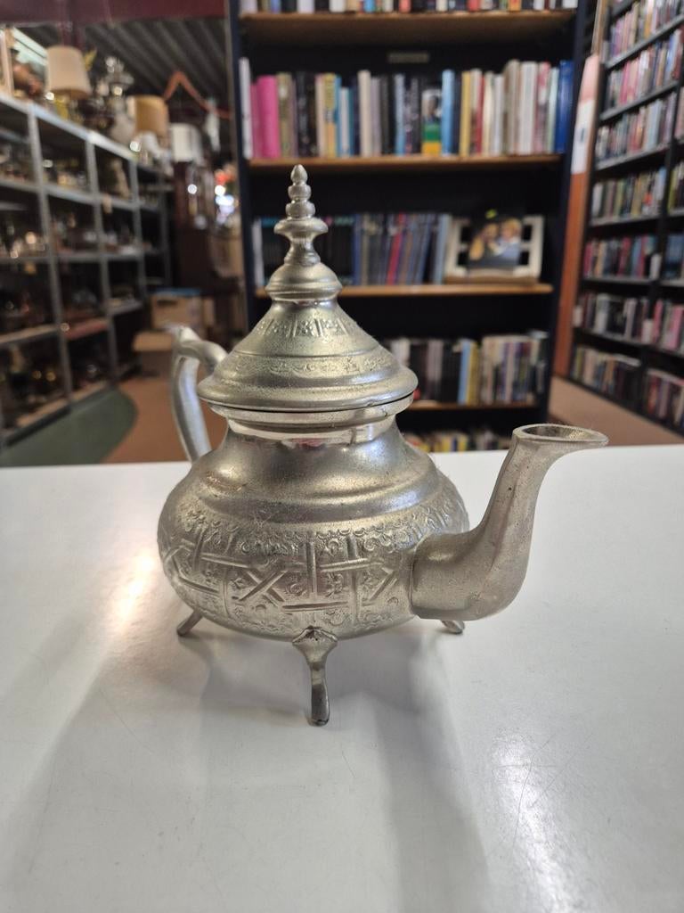 Authentieke Marokkaanse Theepot Fez - Qualité Bilal, Ophalen of Verzenden
