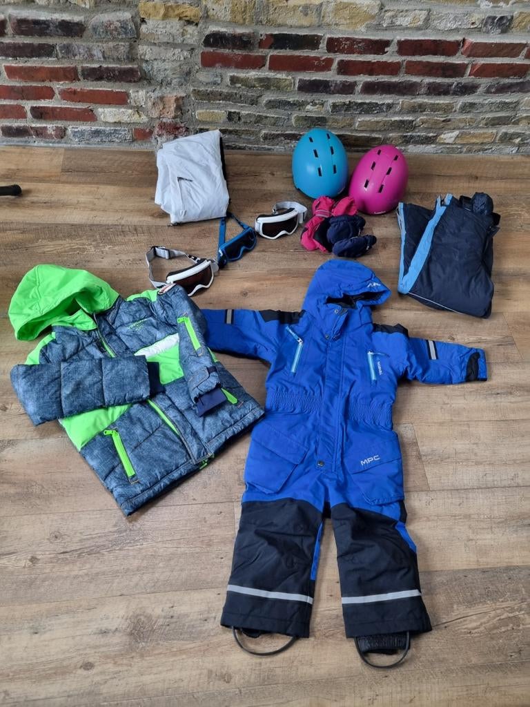 Skipakket, skikleding maat 86-140, Kleding | Heren, Wintersportkleding, Ophalen of Verzenden, Zo goed als nieuw, Overige maten