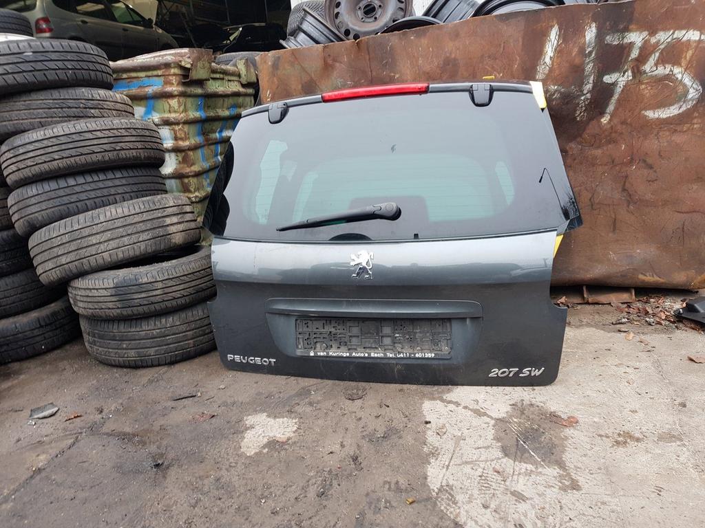 PEUGEOT 207  SW  ACHTERKLEP BJ 2006 TOT 2012, Ophalen of Verzenden, Gebruikt, Achter, Achterklep