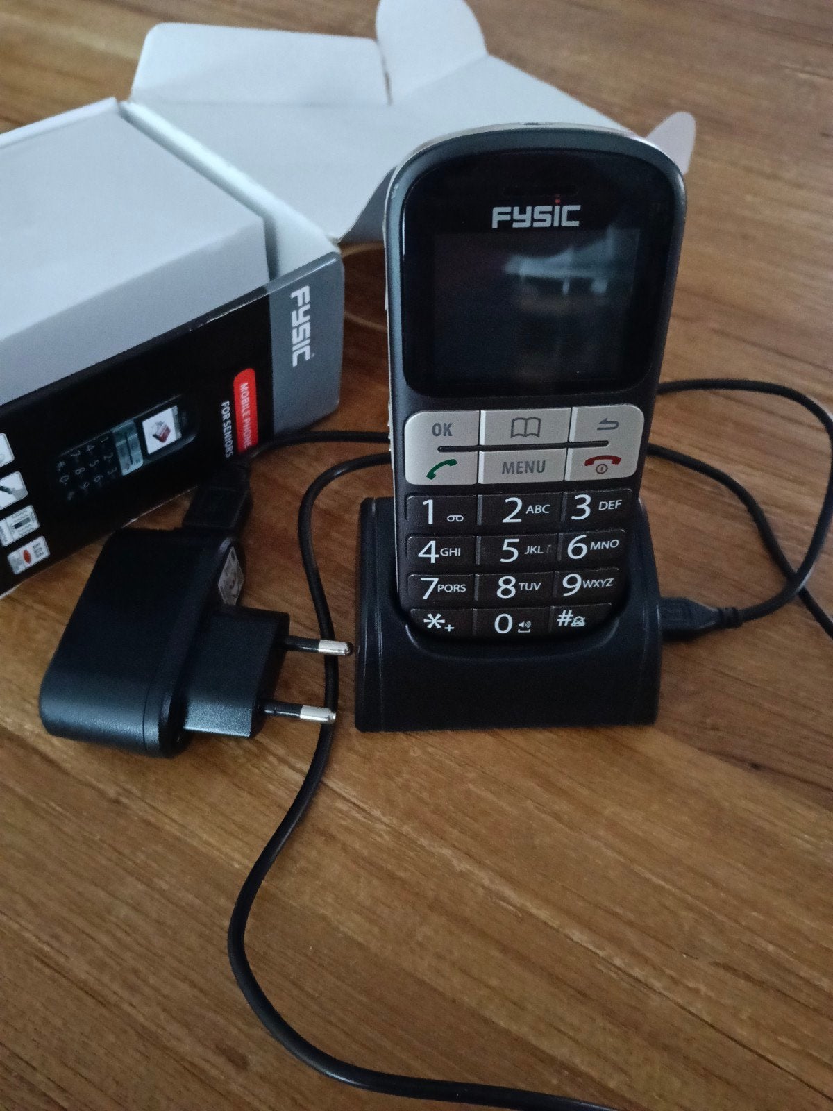 Fysic FM-7800 Senioren Mobiele Telefoon, Ophalen, Geen camera, Zonder abonnement, Zonder simlock