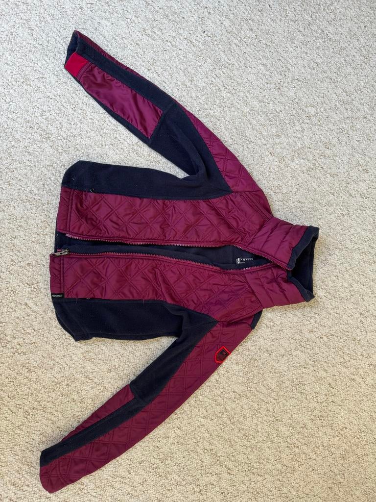 Fouganza paardrij fleece vest maat 123-130, 7-8 jaar, Kinderen en Baby's, Ophalen, Zo goed als nieuw, Jongen of Meisje, Trui of Vest