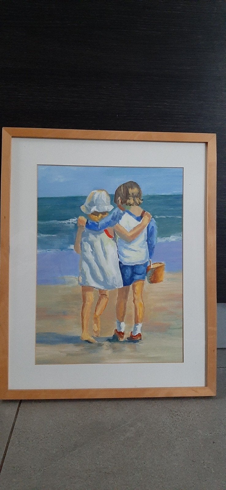 Schilderij te koop, Huis en Inrichting, Woonaccessoires | Wanddecoraties, Ophalen of Verzenden, Zo goed als nieuw