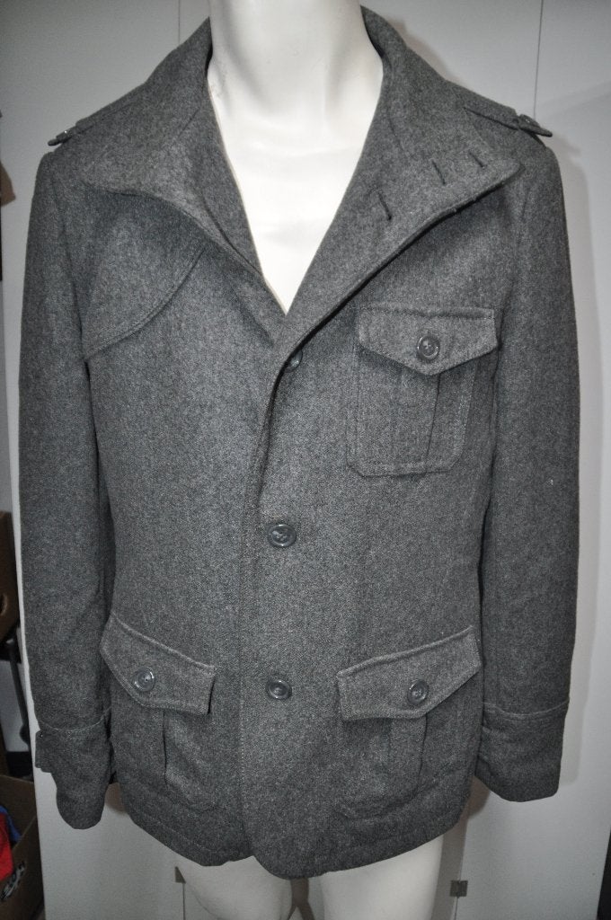 CC82 Mannen Winterjas maat 52, Kleding | Heren, Ophalen of Verzenden, Zo goed als nieuw, Maat 52/54 (L), Grijs