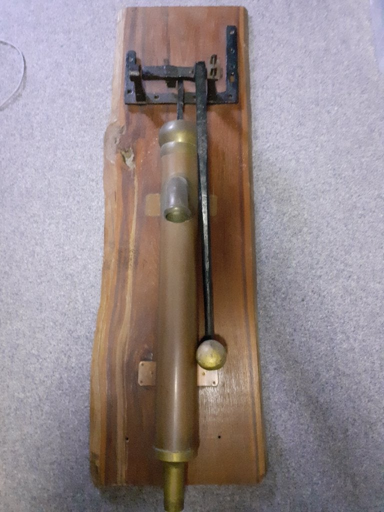 Koperen sier waterpomp, Tuin en Terras, Ophalen, Gebruikt, Handmatig, Overige typen