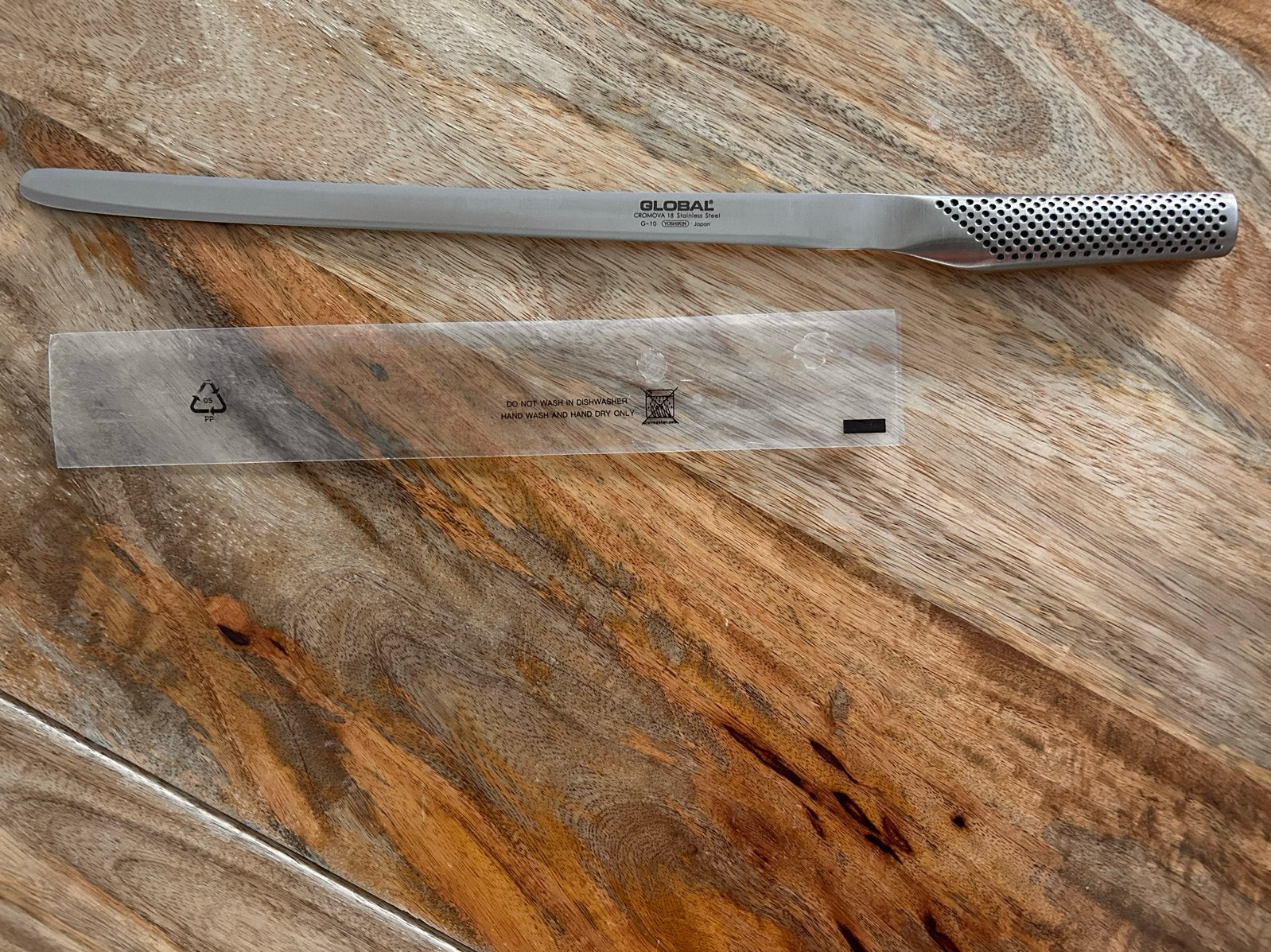 Global G-10 Flexibel fileermes 31 cm - Nieuw, Huis en Inrichting, Keuken | Keukenbenodigdheden, Ophalen, Overige typen, Metaal