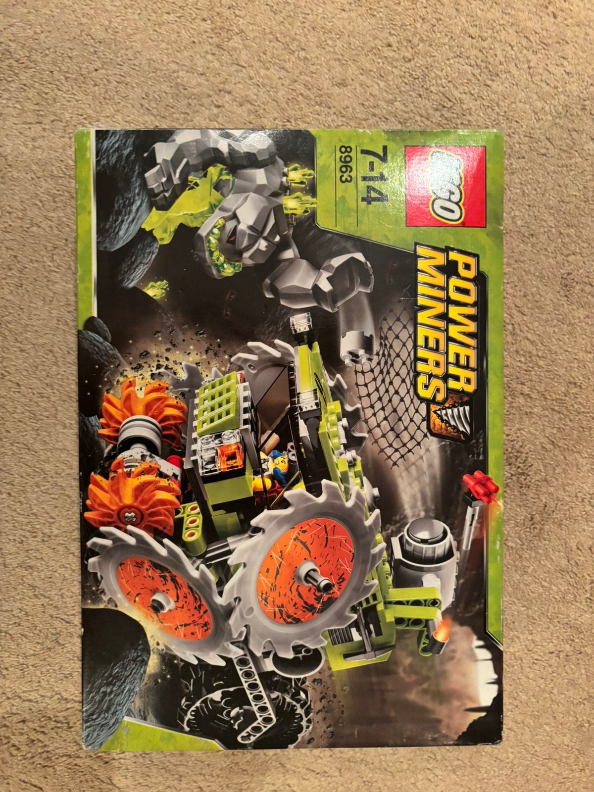 LEGO power miners, Ophalen, Compleet, Gebruikt, Overige thema's
