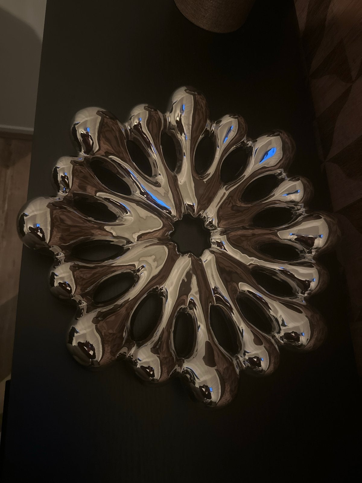 PTMD Huisdecoratie - Modern Zilveren Ornament, Ophalen, Zo goed als nieuw, Zilver, Metaal