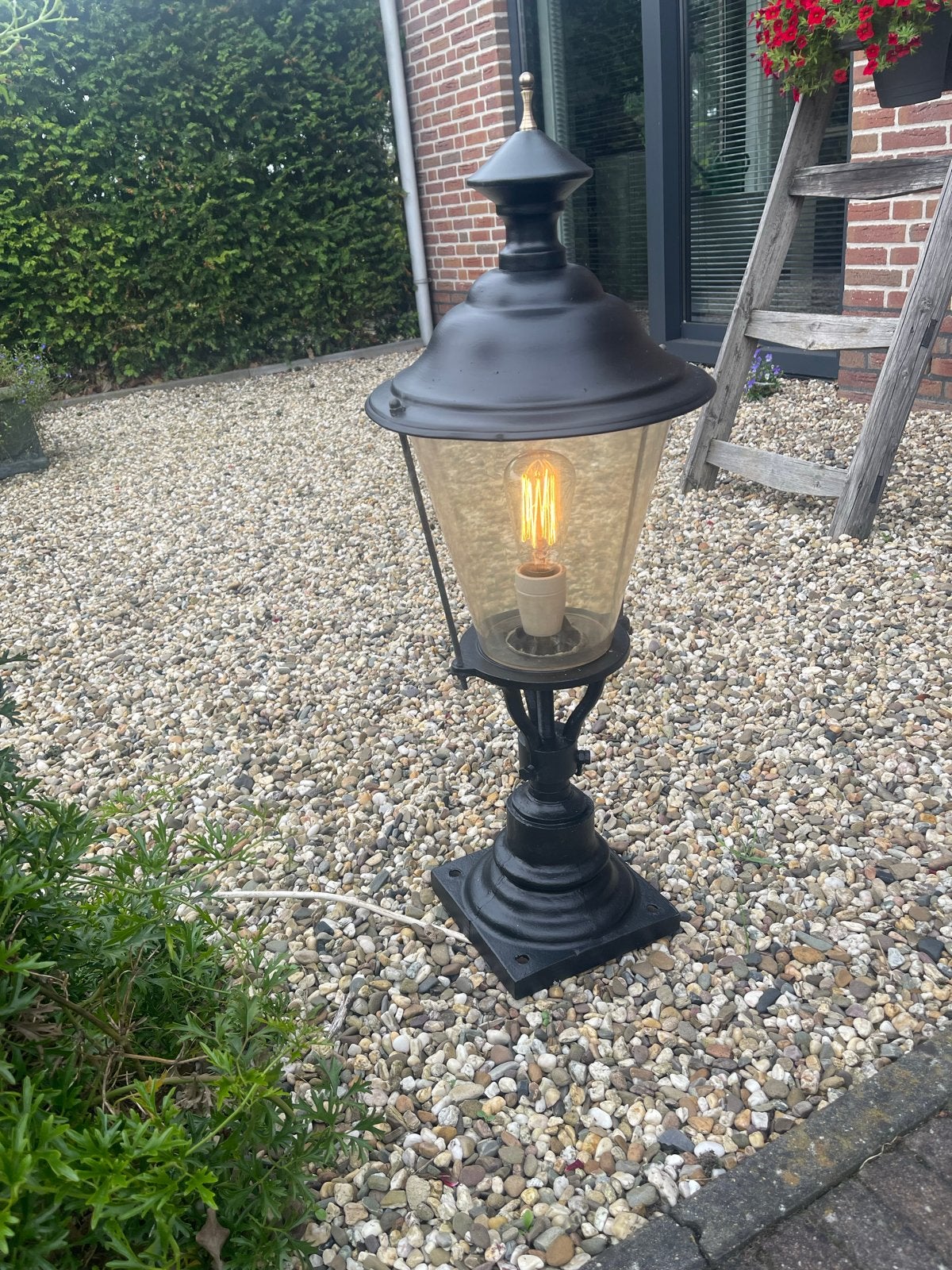 Tuinlantaarn - Klassieke buitenverlichting, Ophalen, Gebruikt, Overige typen, Netvoeding