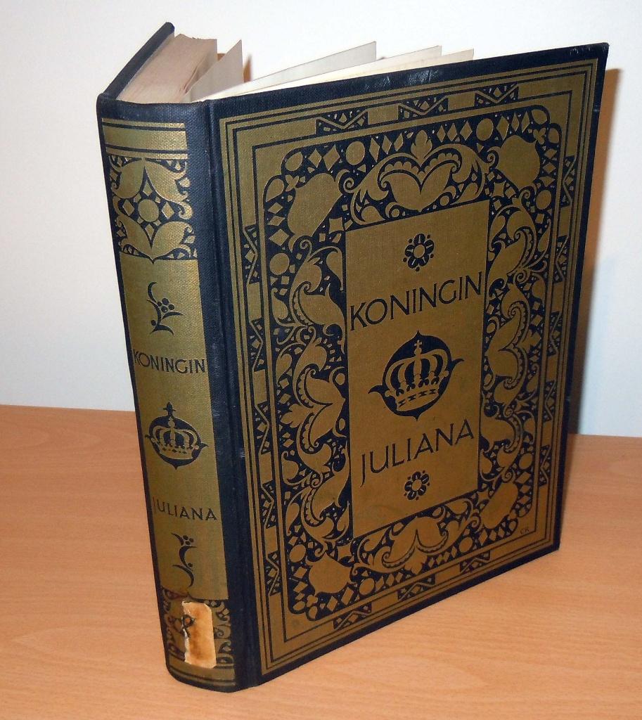Koningin Juliana. Gedenkboek 1948, Ophalen of Verzenden, Zo goed als nieuw, Nederland, Tijdschrift of Boek