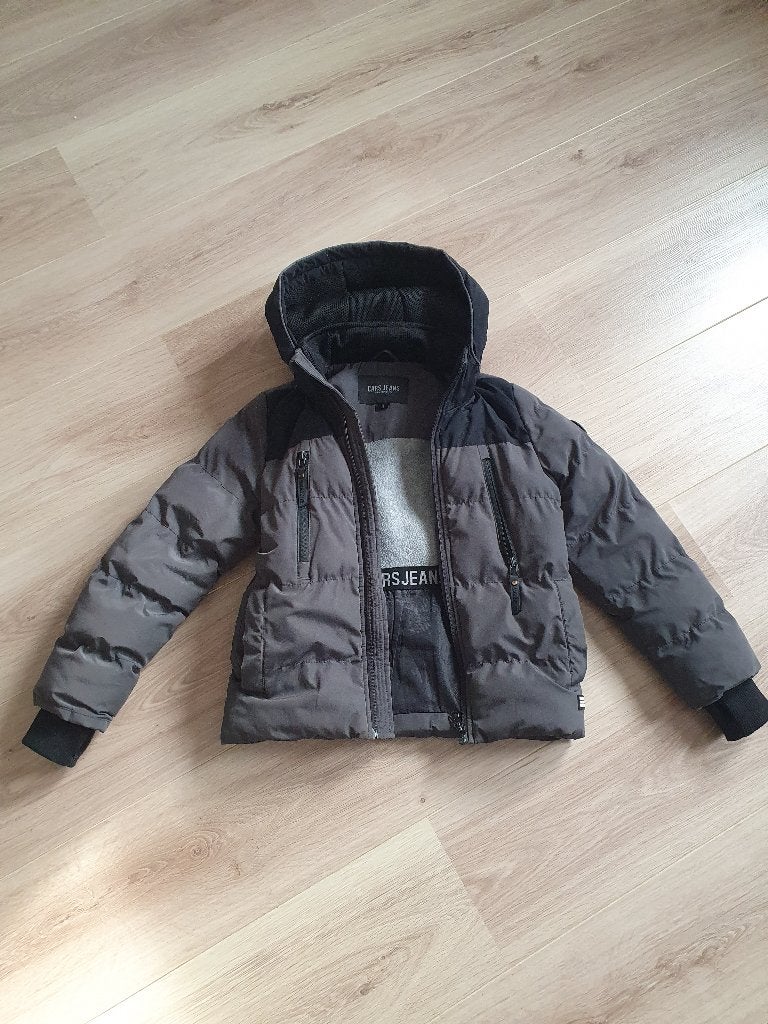 Winterjas jongen cars, Ophalen of Verzenden, Zo goed als nieuw, Maat 128