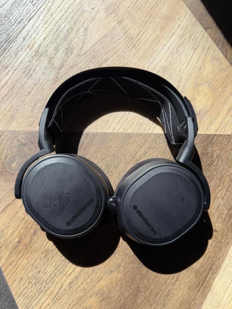 SteelSeries Arctis 9 Wireless Gaming Headset (zwart), Computers en Software, Headsets, Gebruikt, Ophalen of Verzenden, Draadloos