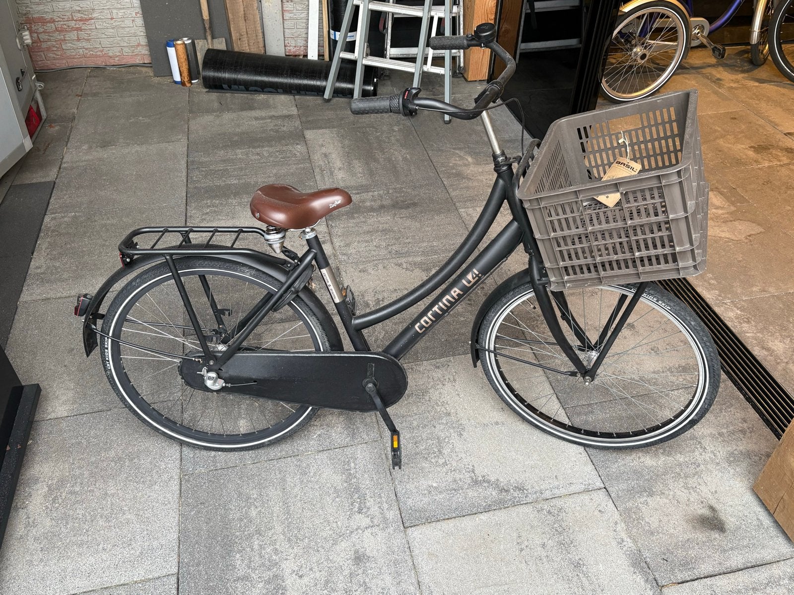 Cortina U4 Transportfiets Dames - Zo goed als nieuw, Terugtraprem, 53 tot 56 cm, Versnellingen, Zo goed als nieuw