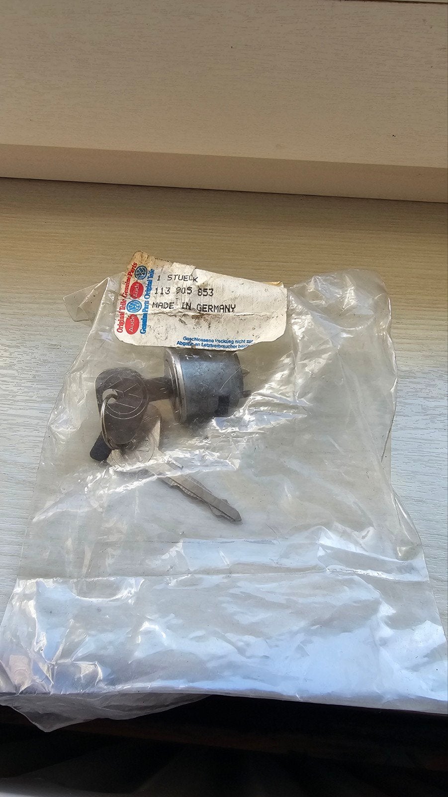 Nieuw Origineel 113905853 Contactslot met Sleutels, Ophalen of Verzenden, Nieuw, Volkswagen