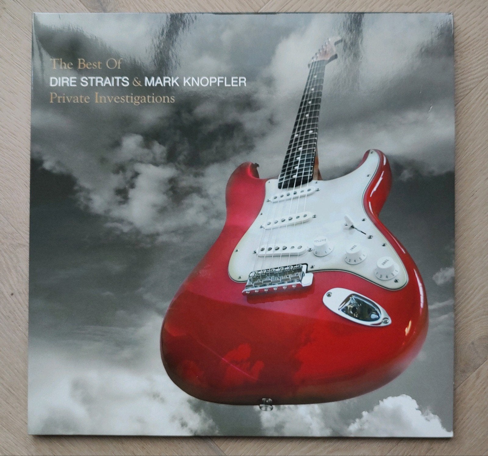 Dire Straits & Mark Knopfler - Private Investigations LP, Zo goed als nieuw, 12 inch, Verzenden, Pop
