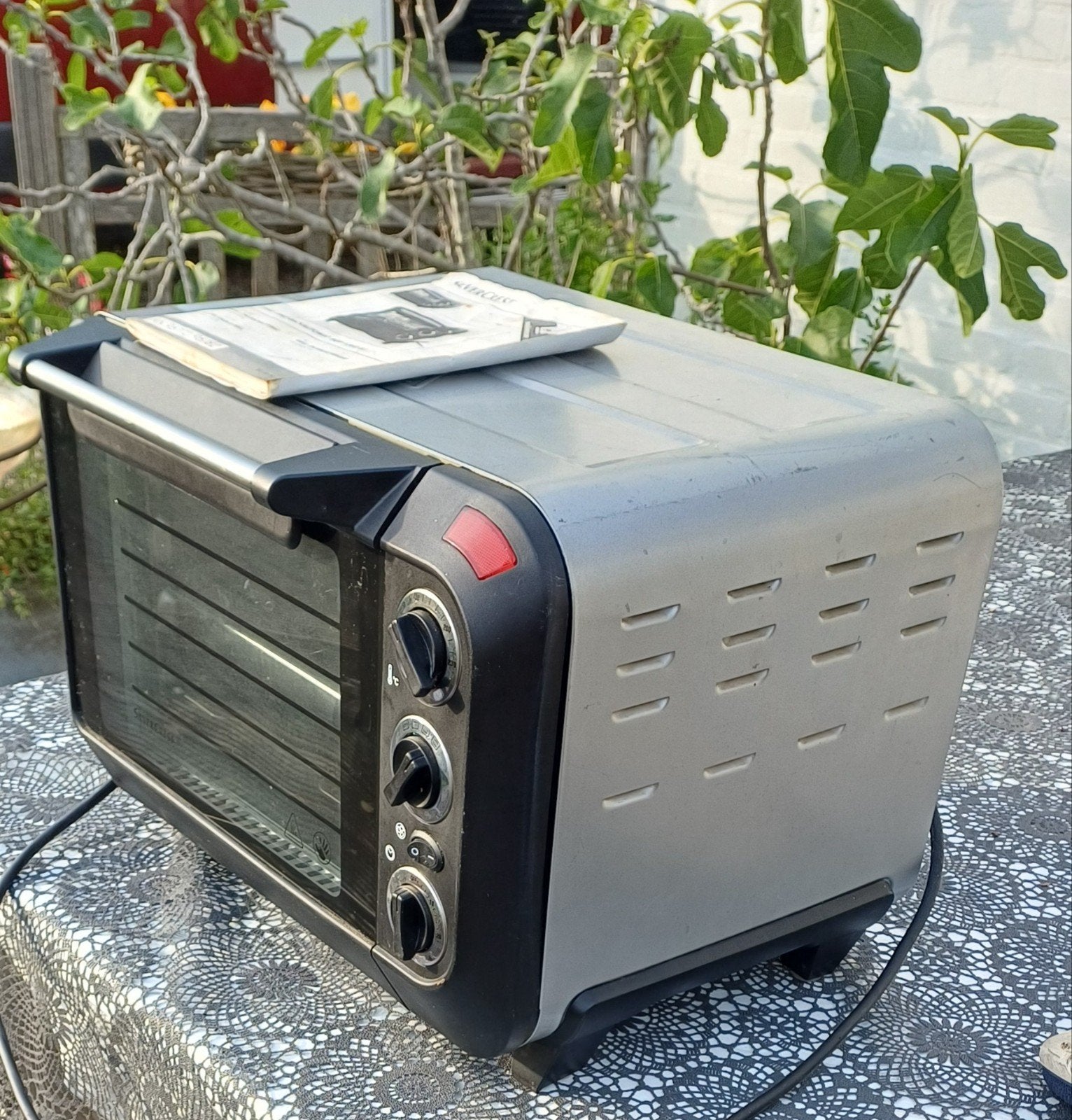 Electrisch grill/bak oventje Silvercrest, Witgoed en Apparatuur, Ovens, Ophalen, Minder dan 45 cm, Minder dan 45 cm