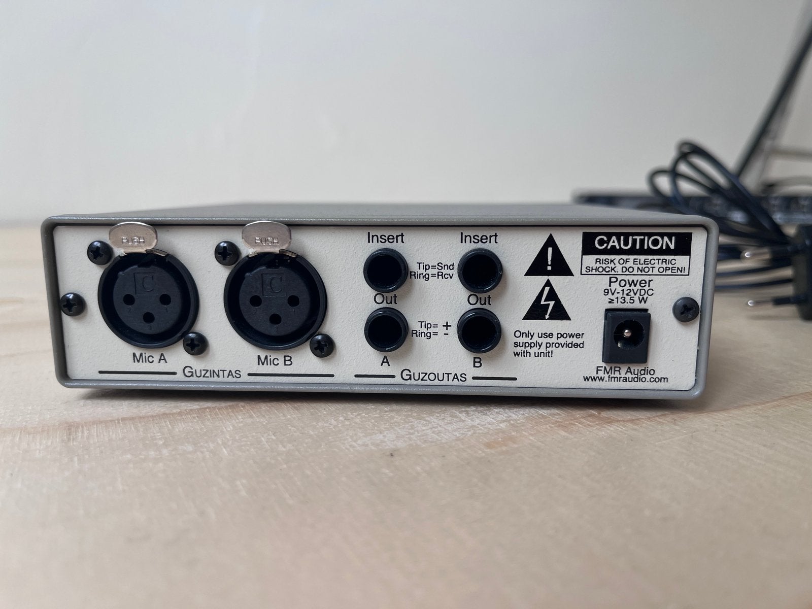 FMR Audio RNP 8380 (Really Nice Preamp) – 2-kanaals preamp, Ophalen of Verzenden, Zo goed als nieuw, Compressor
