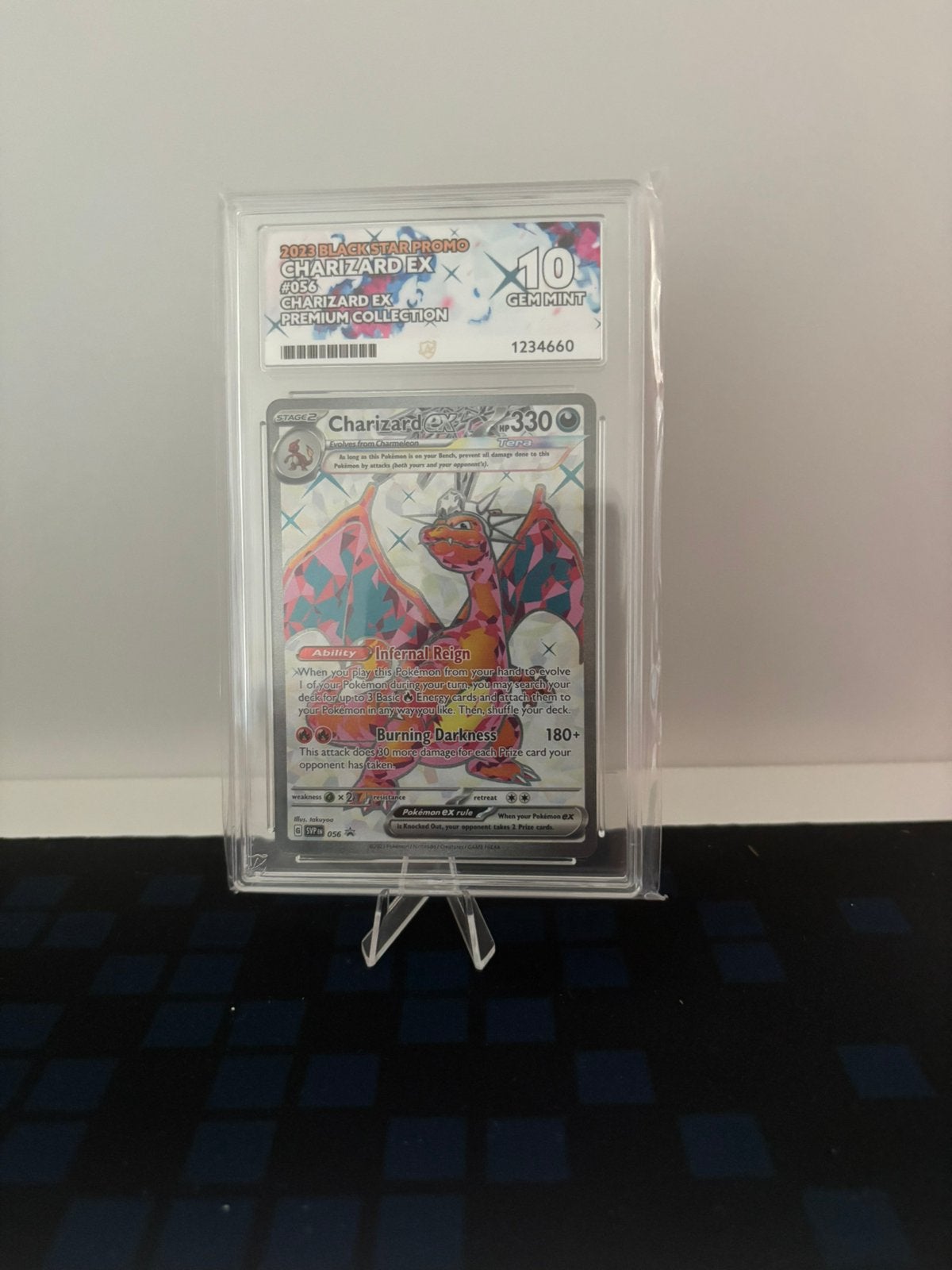 ACE 10 Charizard ex, Ophalen of Verzenden, Zo goed als nieuw