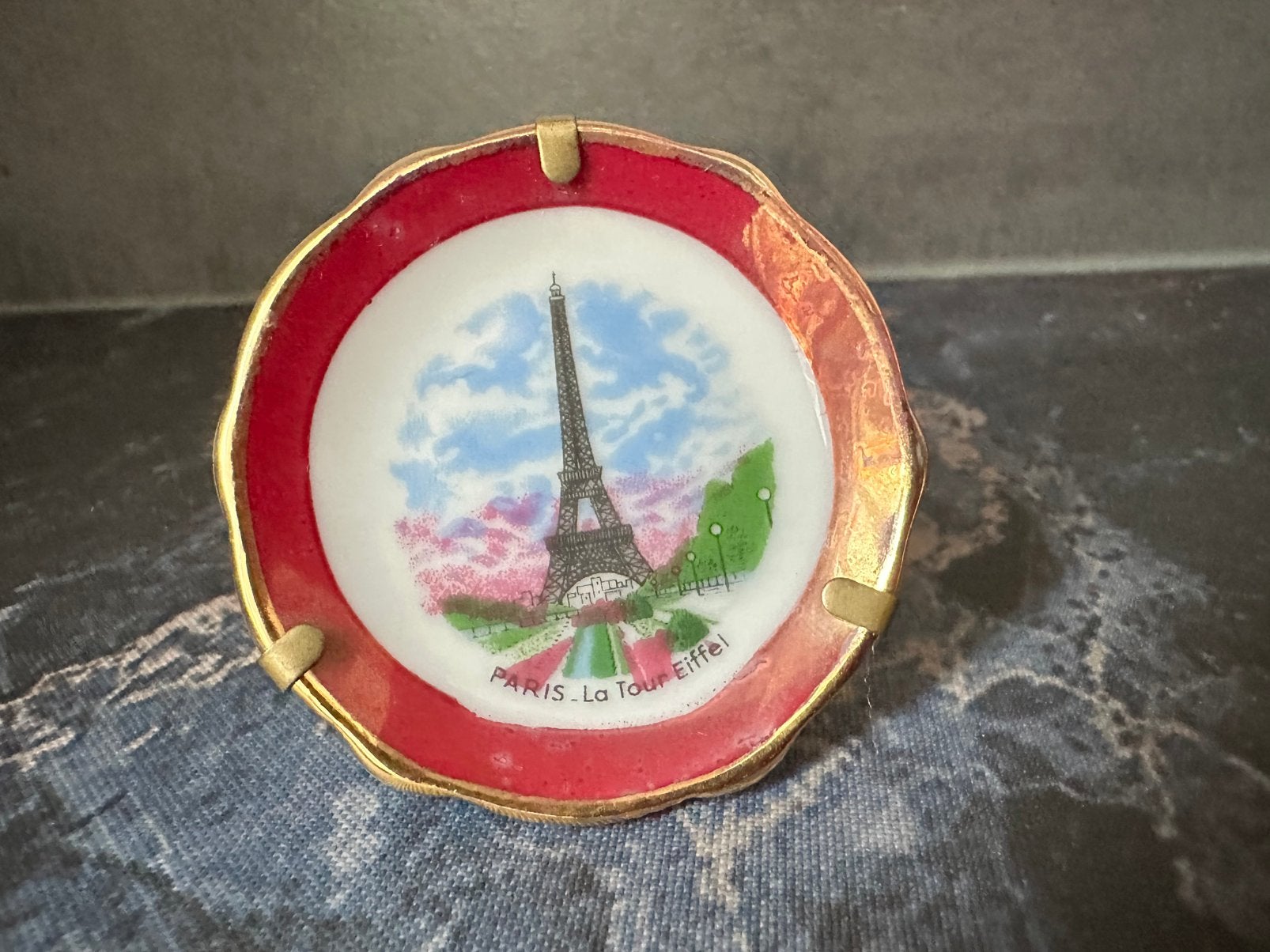 Vintage souvenir parijs, Ophalen of Verzenden