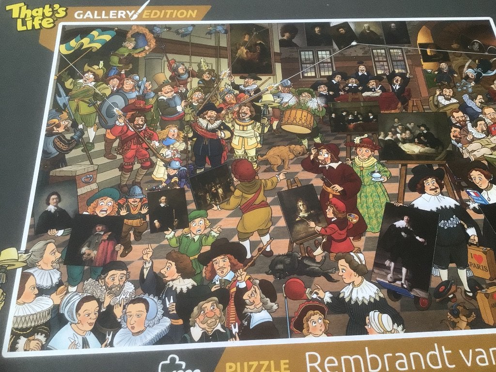 That’s life puzzel, Ophalen of Verzenden, 500 t/m 1500 stukjes, Zo goed als nieuw