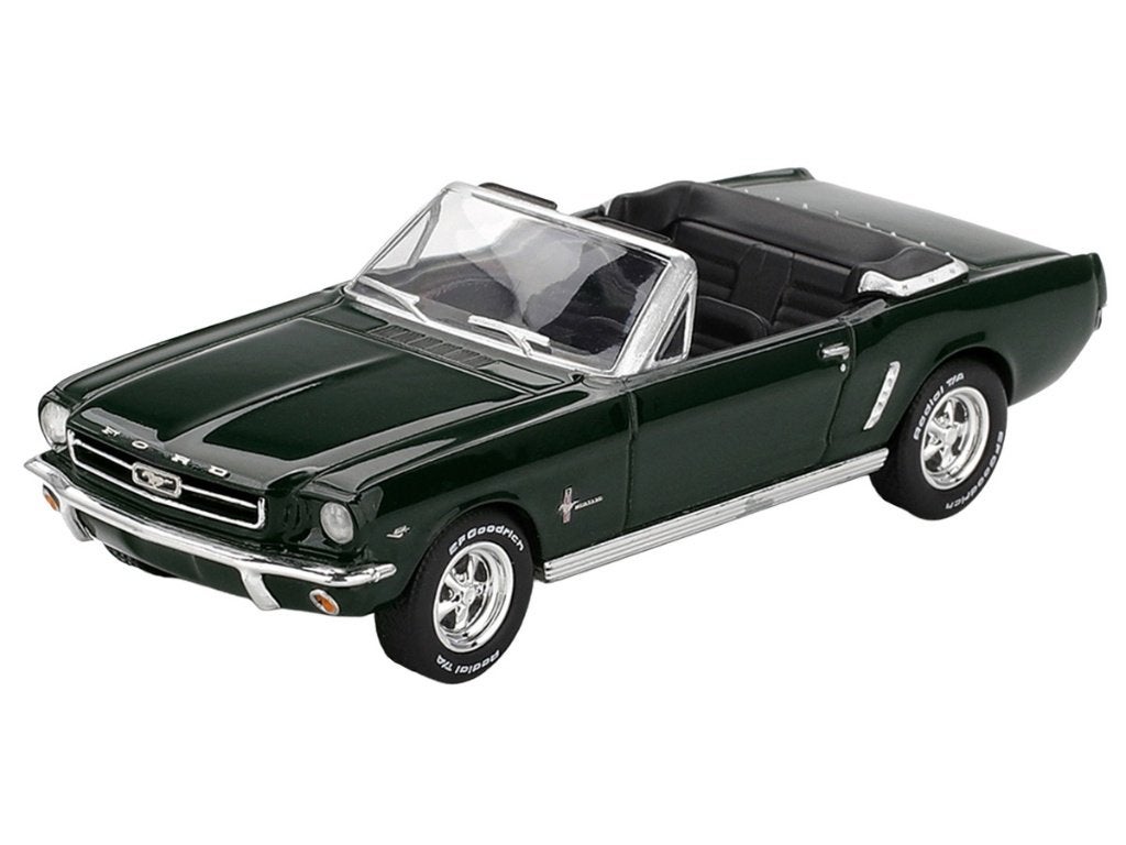 Mini GT 1:64 Ford Mustang Convertible Highland Green 1964, -, Nieuw, Ophalen of Verzenden, Mini GT