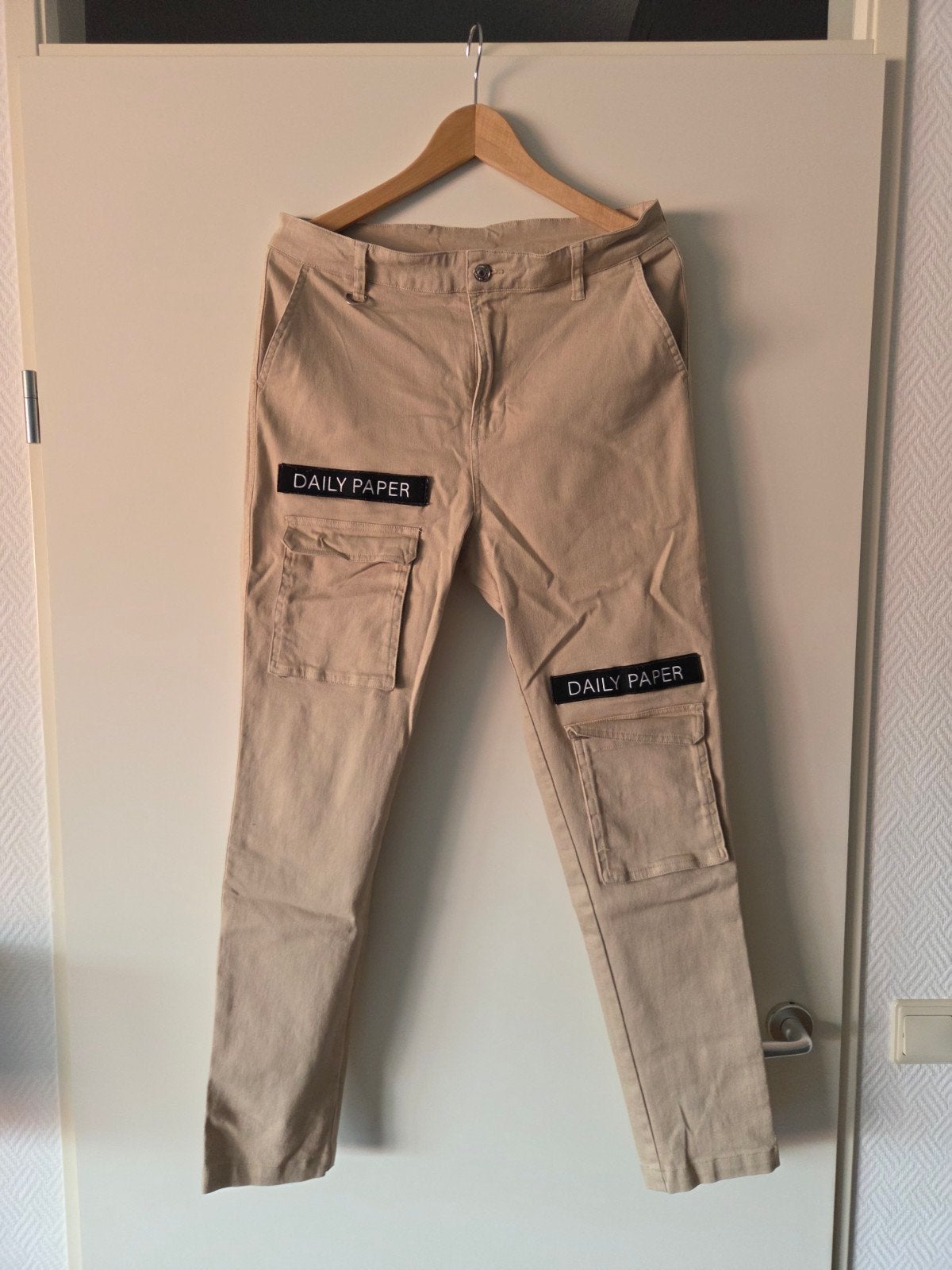 Daily Paper Cargo Pants - Maat L kleur zand., Kleding | Heren, Ophalen of Verzenden