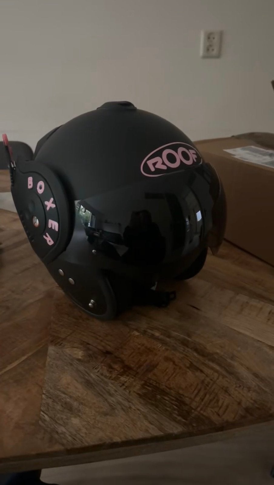 Roof boxxer helm sm, Ophalen of Verzenden, Zo goed als nieuw