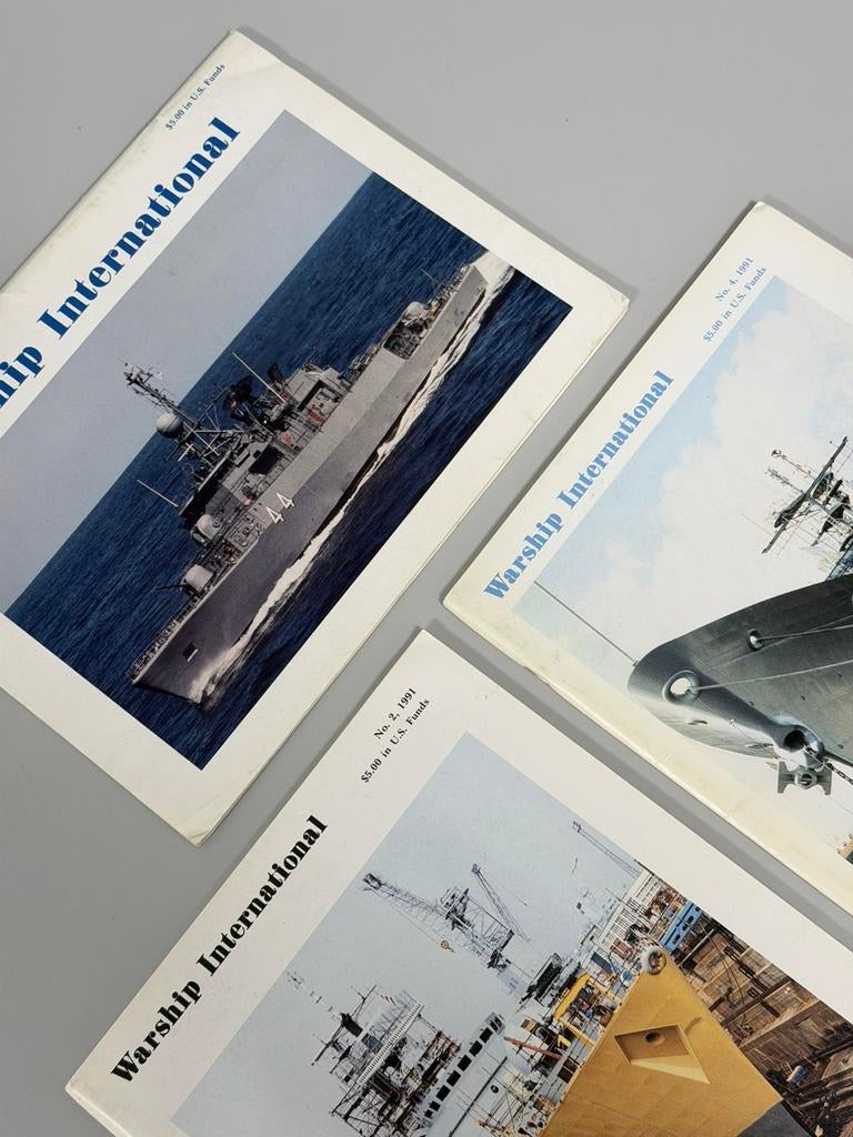 Warship International 1991 Marine Oorlog schip Tijdschriften, Verzamelen, Ophalen of Verzenden, H, H, Boek of Tijdschrift
