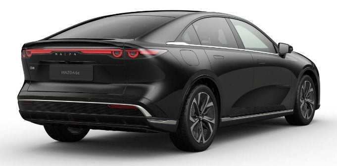 Mazda 6e Takumi Business Edition 78 kWh | PANORAMADAK | NAVI, Automaat, Achterwielaandrijving, Zwart, Leder