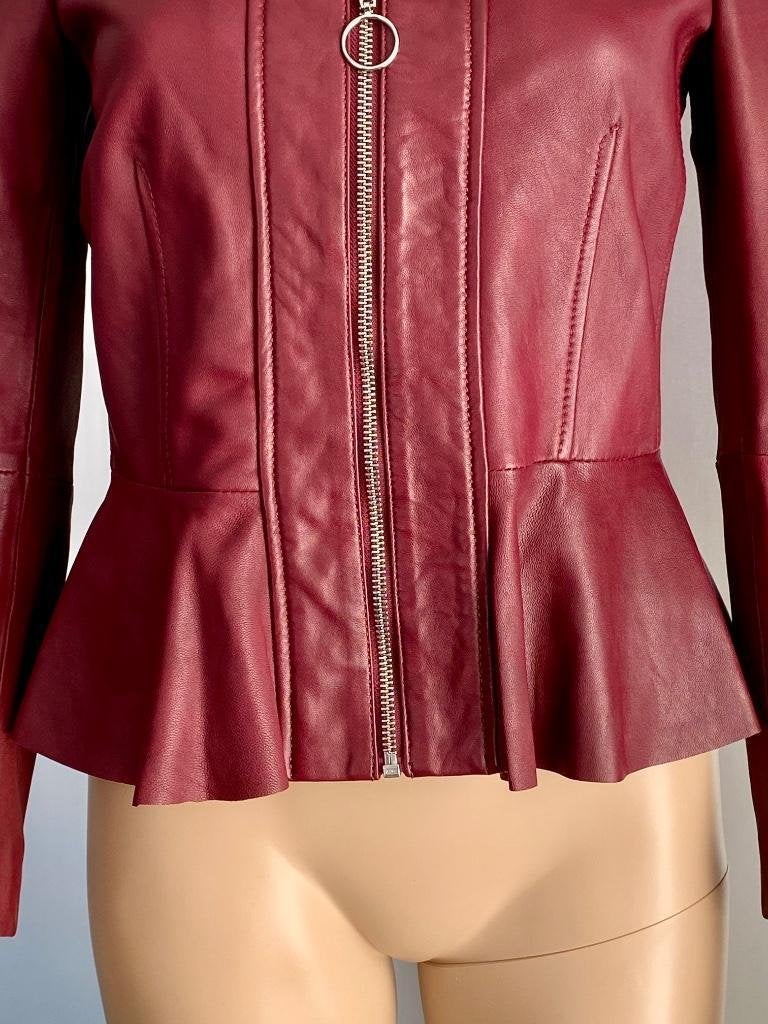 H802 Echt-schapen-leren jasje maat XS/S=34/36 blazer colbert, Kleding | Dames, Jasjes, Kostuums en Pakken, Mango, Ophalen of Verzenden