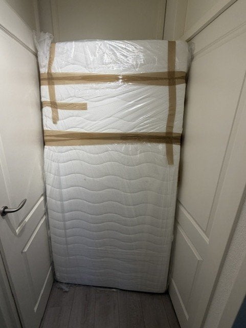 LIVARNO MATRAS  ZGAN, Ophalen, 100 cm, Eenpersoons, Zo goed als nieuw