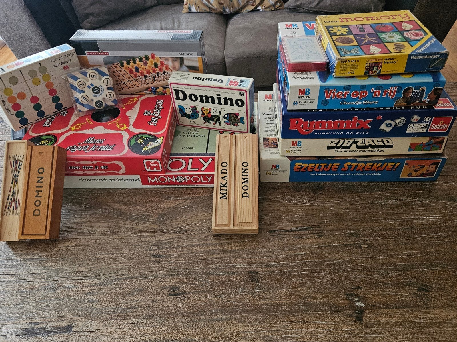 Diverse bordspellen en kaartspellen, Vijf spelers of meer, Ophalen, Gebruikt, Ravensburger, Goliath, MB Spellen, Jumbo